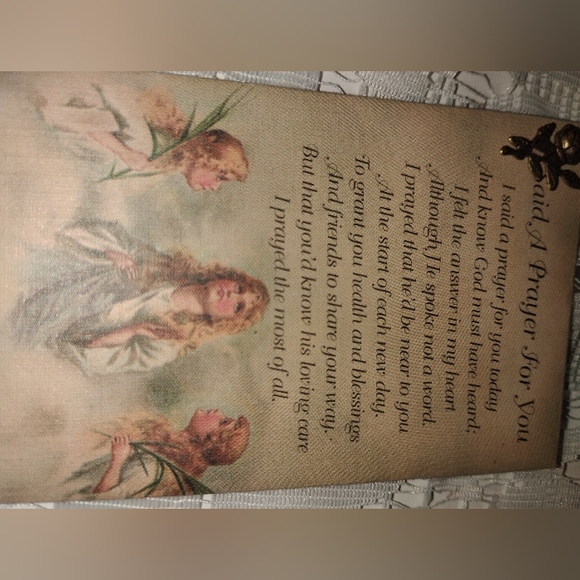 2 Vintage mostly memories mini messages ,Angel,rose pin, cherub and angels - Picture 10 of 10